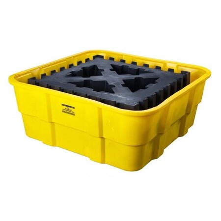 Eagle Mfg HAZ MAT DRUM & IBC PRODUCTS, IBC Containment Unit-All Poly Tub and Platform 1683